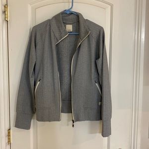 Beautiful Vuori houndstooth pattern track jacket Sz L